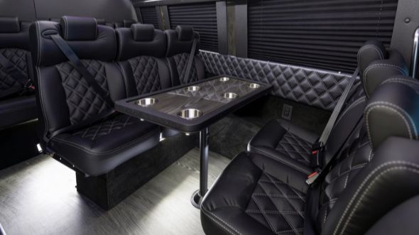 greeley 10 passenger sprinter van interior