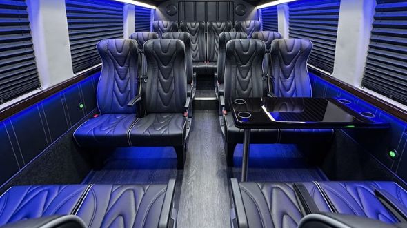 greeley 20 passenger sprinter van interior