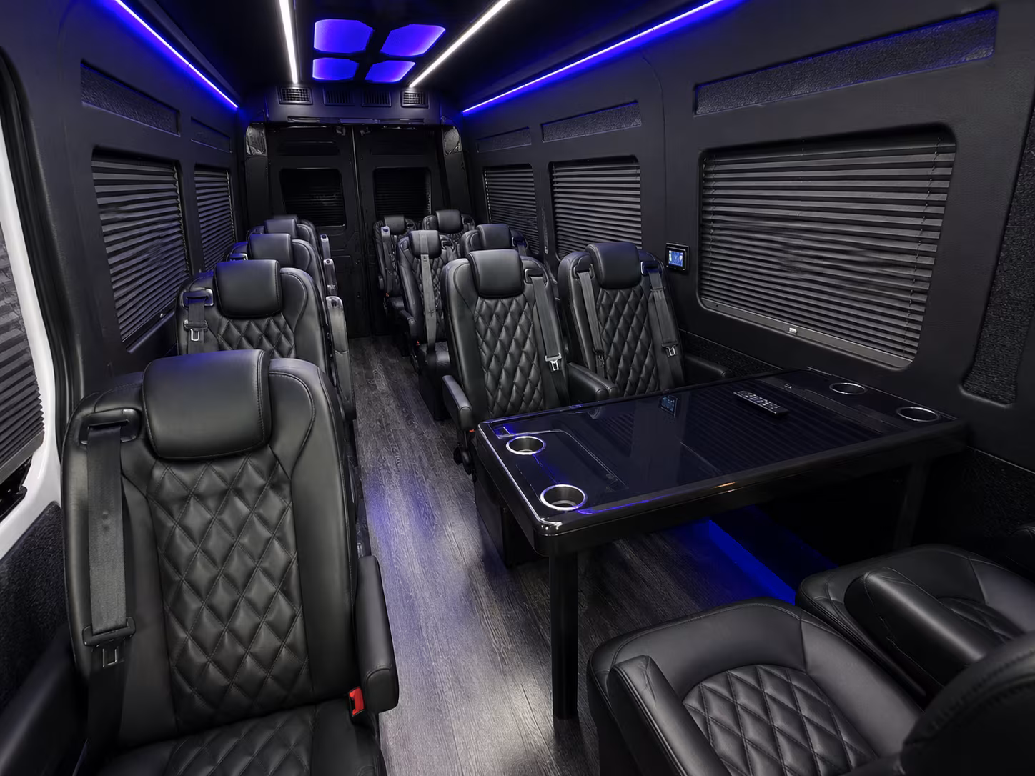 greeley 10 passenger sprinter van inside