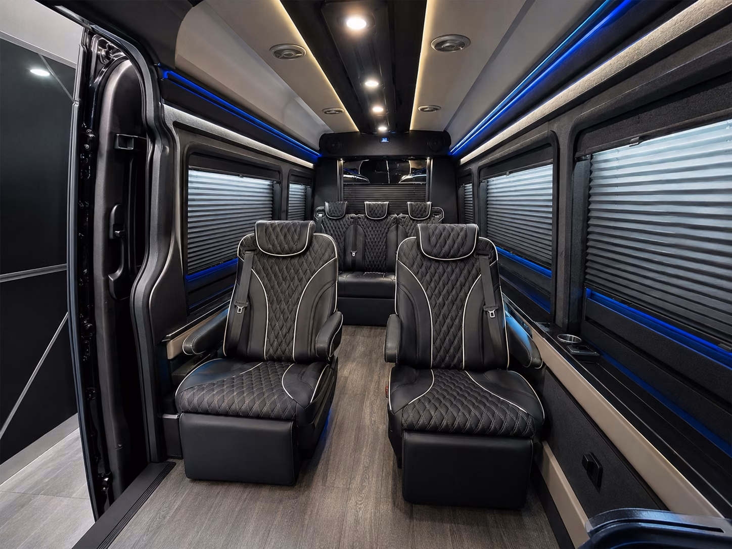 greeley 10 passenger sprinter van interior