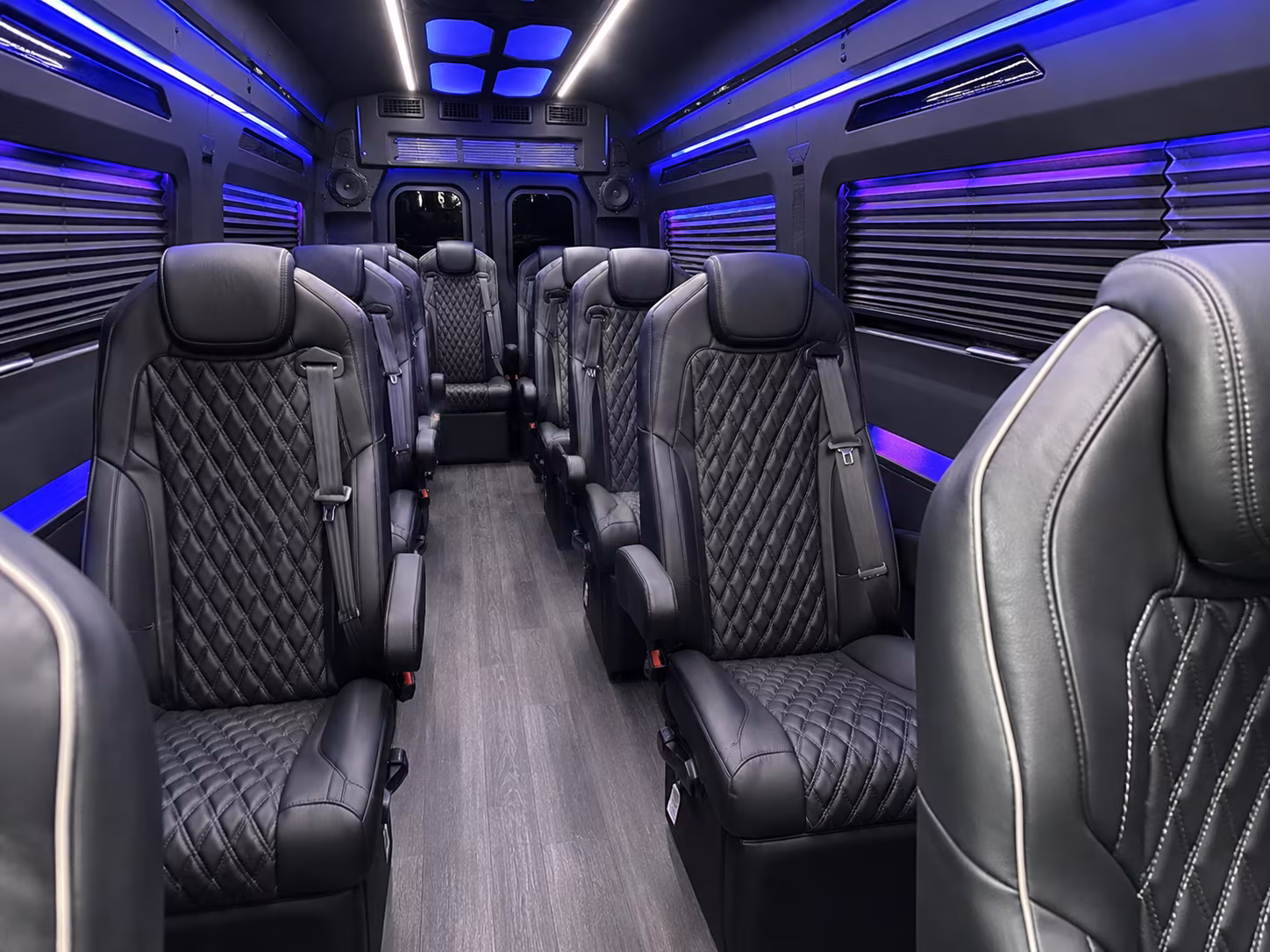 greeley 12 passenger sprinter van inside