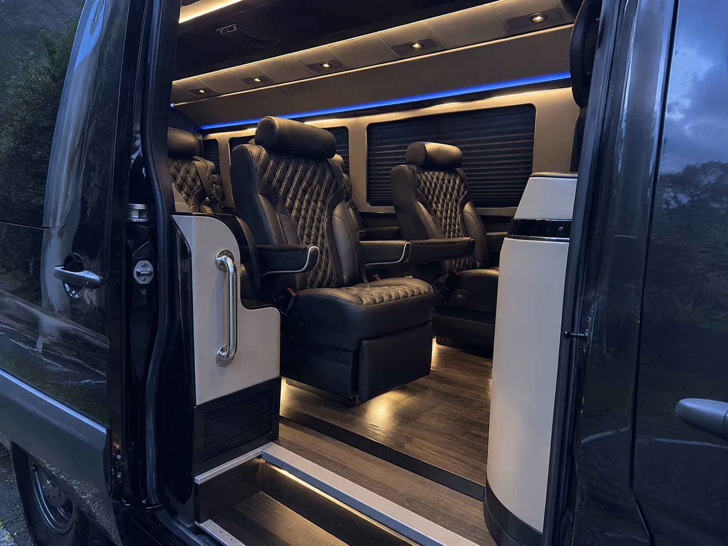 greeley 12 passenger sprinter van interior