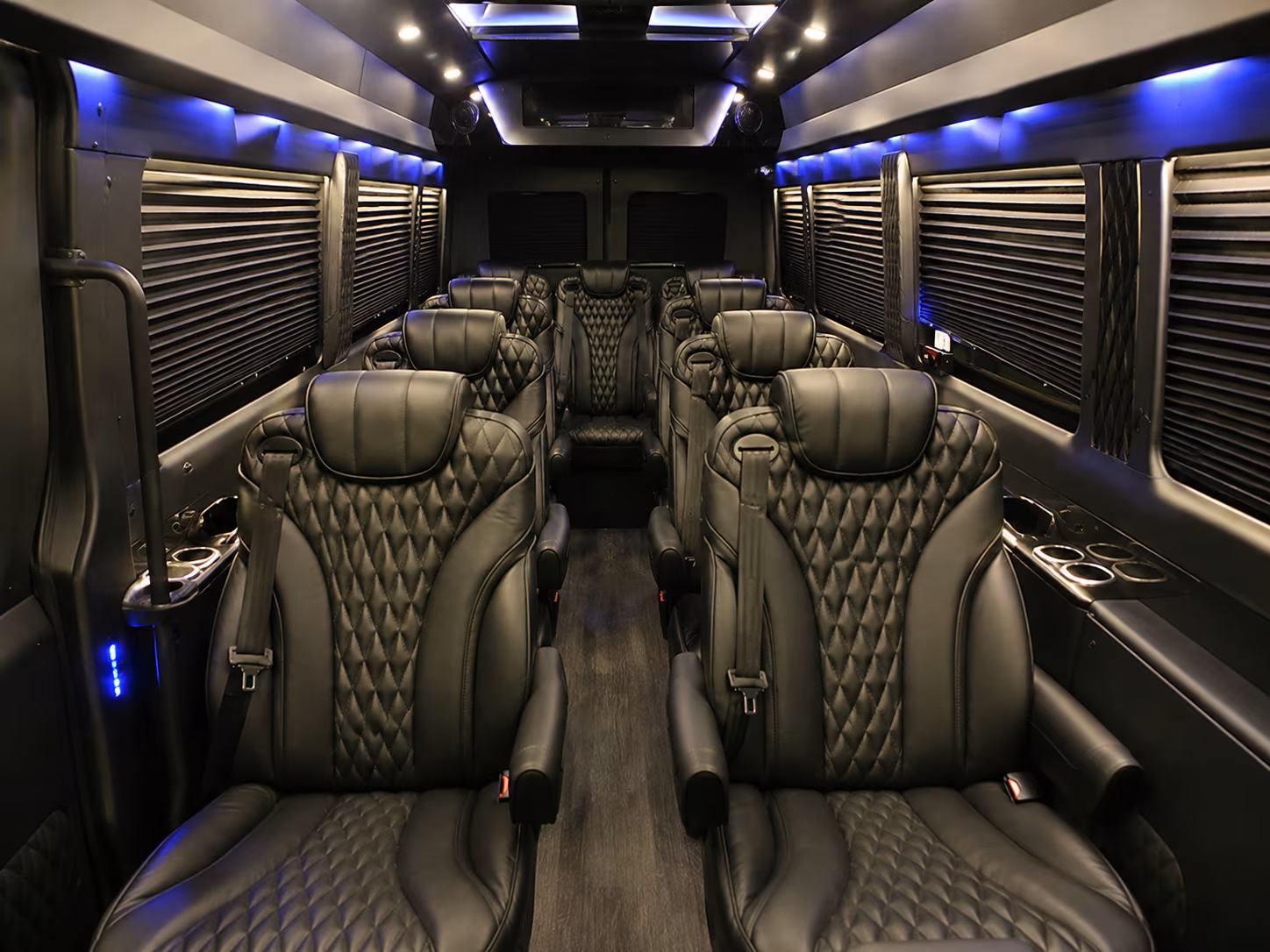 greeley 18 passenger sprinter van inside