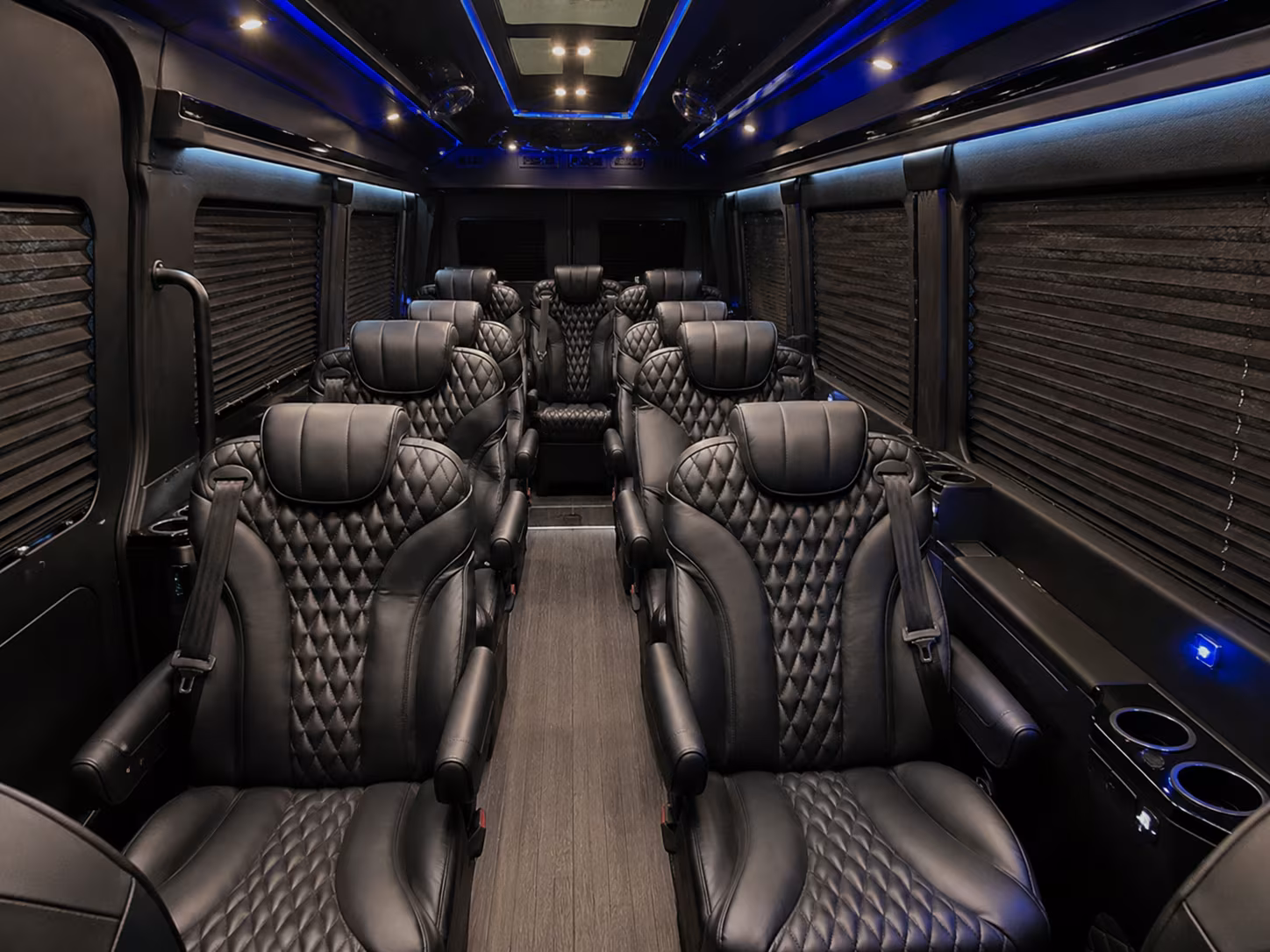 greeley 18 passenger sprinter van interior