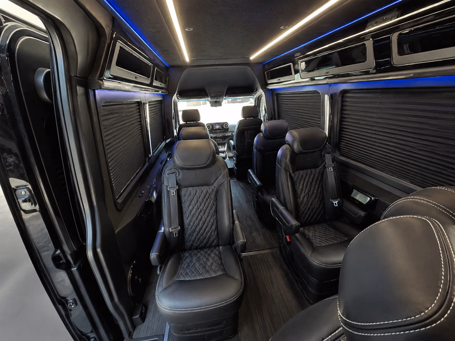greeley 20 passenger sprinter van inside