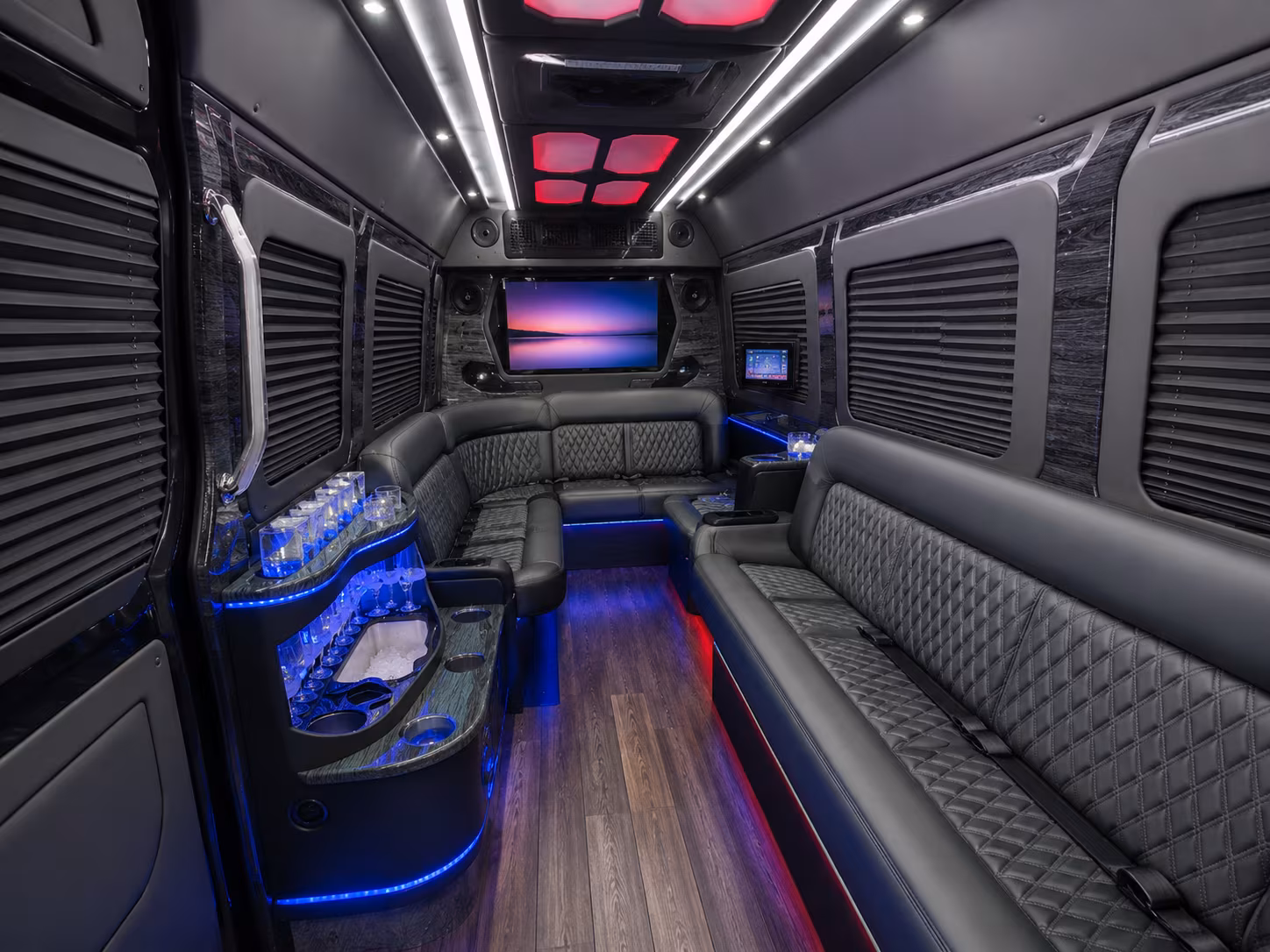 greeley sprinter limousine inside