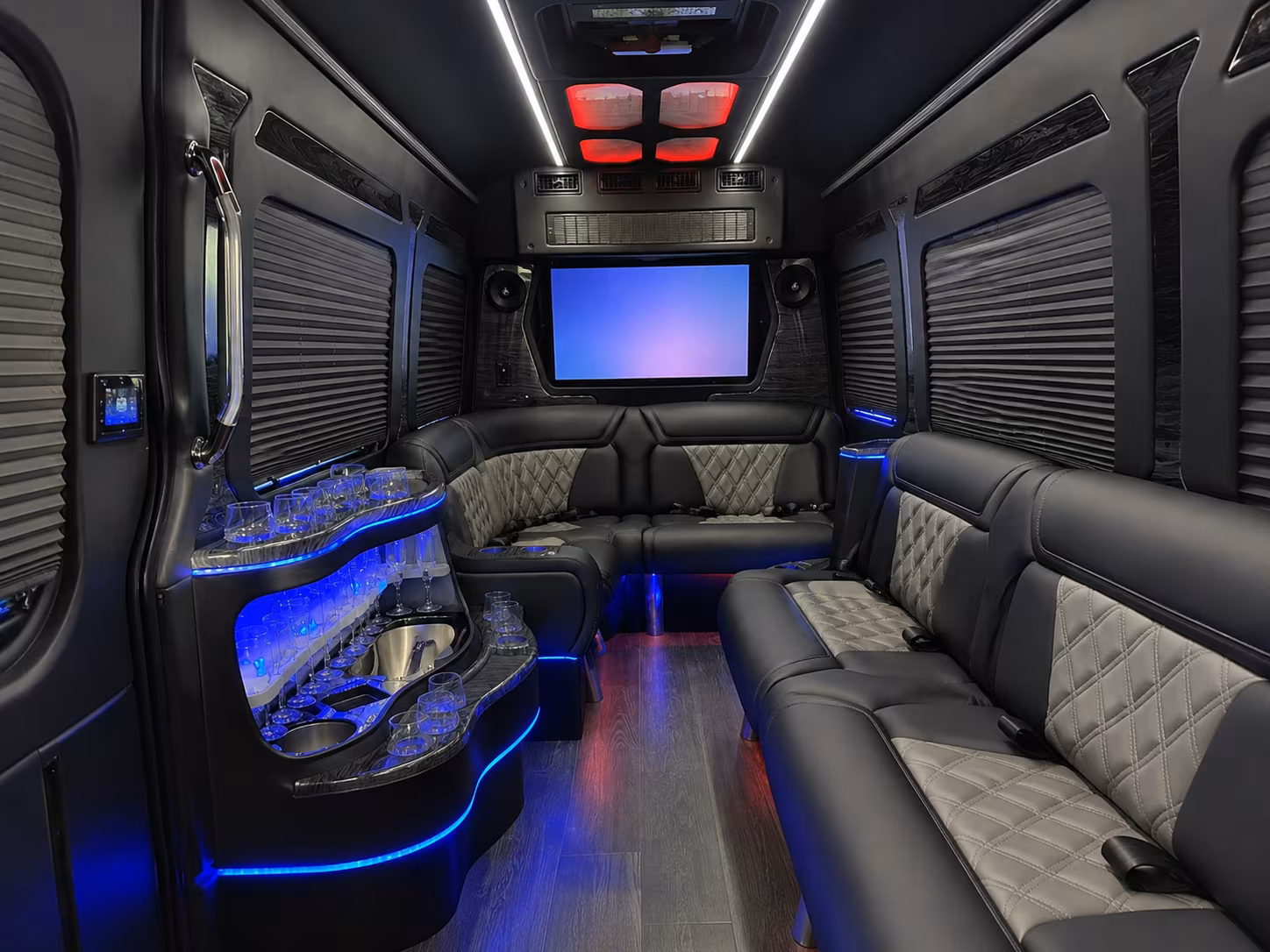 greeley sprinter limousine interior